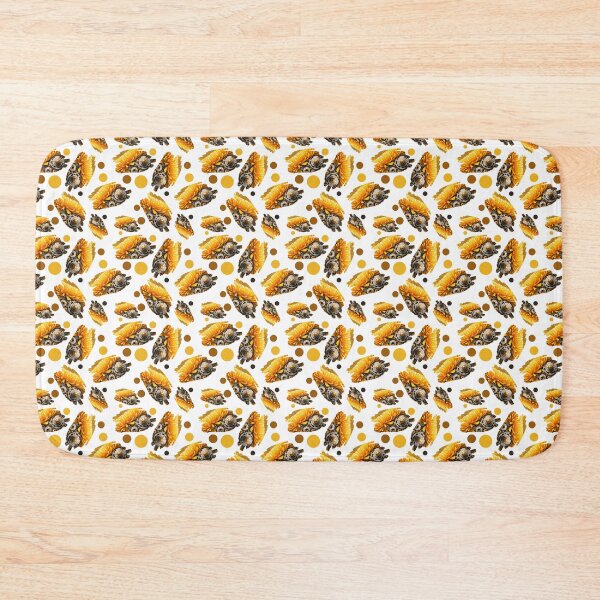 Item preview, Steampunk Yellow Dandelion and Polka Dots Pattern designed and sold by NovosArt.