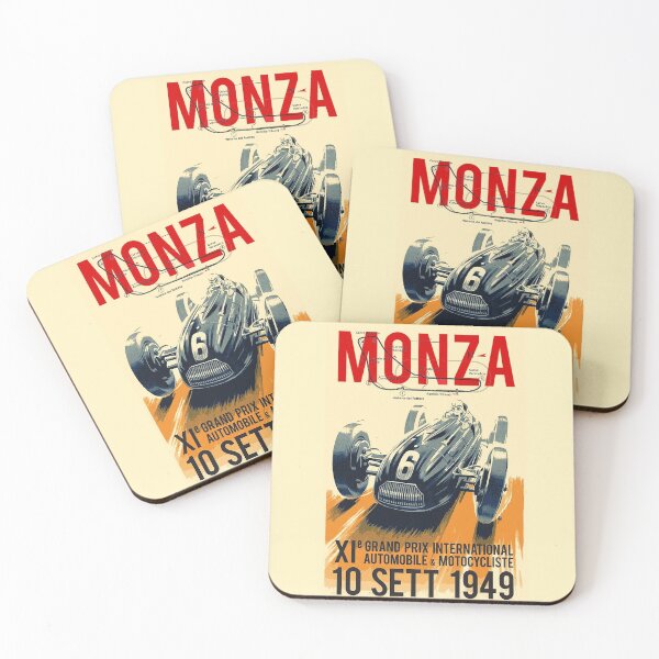Item preview, MONZA GRAND PRIX; Vintage Auto Racing Print designed and sold by posterbobs.