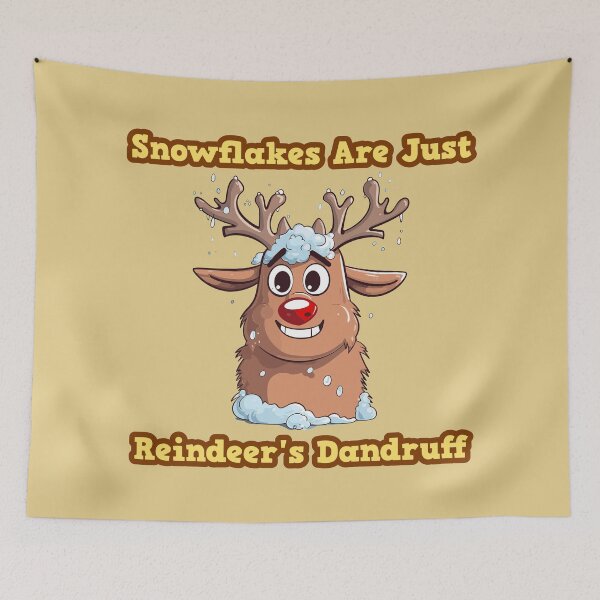 Item preview, Funny Awkward Dandruff Rudolph designed and sold by Daqomm.