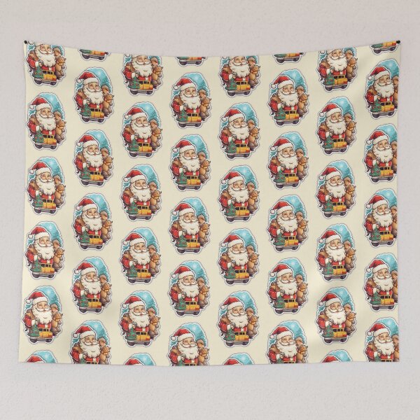 Item preview, Santa's Joyful Journey on Christmas day  designed and sold by findViewway.
