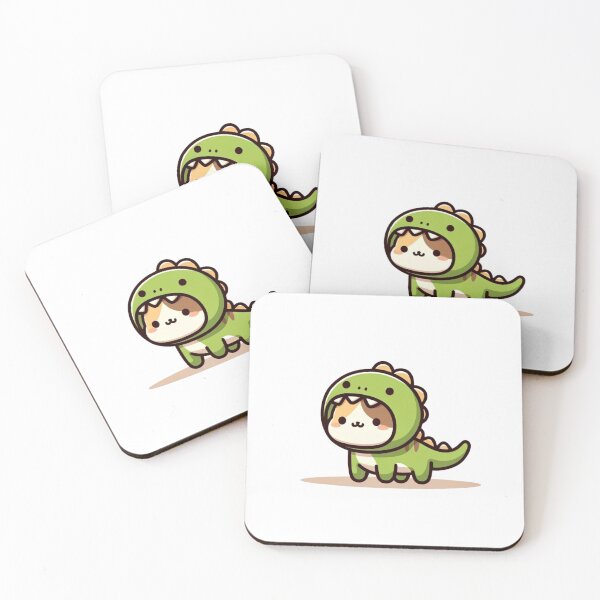 Item preview, Cute Catzilla in Dino Costume designed and sold by MajorMemes.
