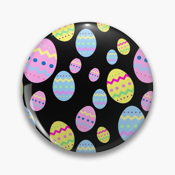 Item preview, Pastel Easter Eggs Pattern Pink Blue Yellow designed and sold by AStar17.