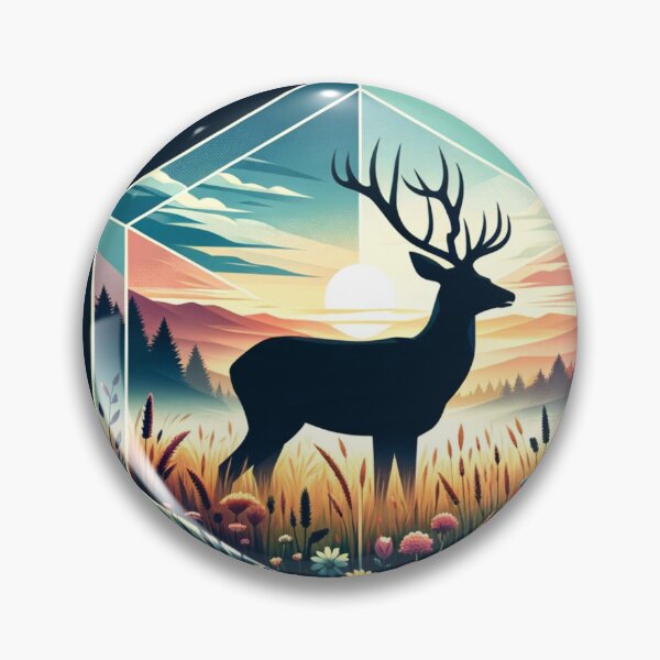 Item preview, Hirsch V designed and sold by FarbenFabel.