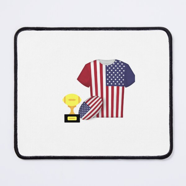 Item preview, usa rugby football rugger soccer sport designed and sold by Eclatea store.