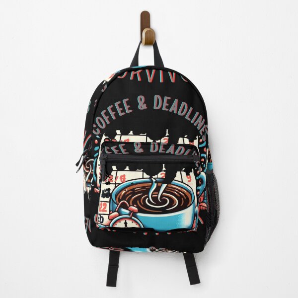 Item preview, Coffee & Deadlines Survivor designed and sold by EmprendeHoy.