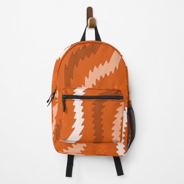 Item preview, Orange 70s Abstract Waves designed and sold by JoeStylistic.
