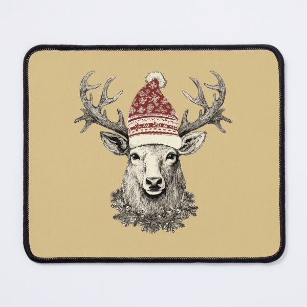 Item preview, Vintage Christmas Rudolph With Detailed Design designed and sold by Daqomm.