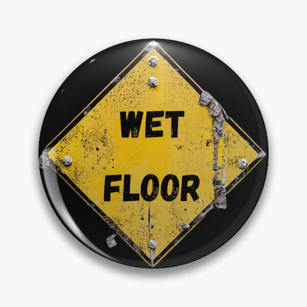 Item preview, Wet Floor Warning Sign designed and sold by FlexYourMind.