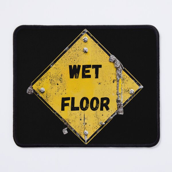 Item preview, Wet Floor Warning Sign designed and sold by FlexYourMind.