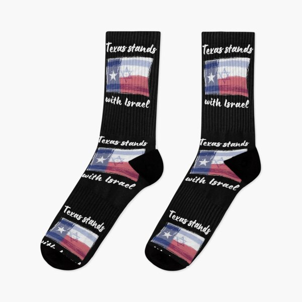 Item preview, Texas stands with Israel flags designed and sold by Neeshki.