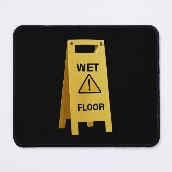 Item preview, Wet Floor Warning Sign designed and sold by FlexYourMind.