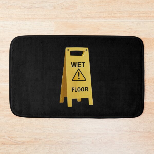 Item preview, Wet Floor Warning Sign designed and sold by FlexYourMind.