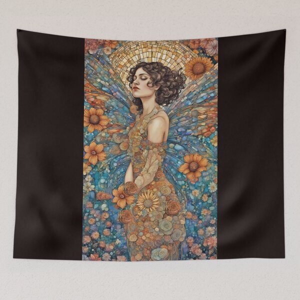 Item preview,  Moon Fairy No. 0017- abstract,  fairy nouveau designed and sold by FaerieFusion.