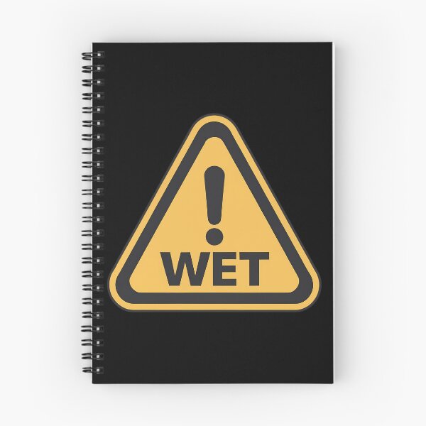 Item preview, Wet Warning Sign designed and sold by FlexYourMind.