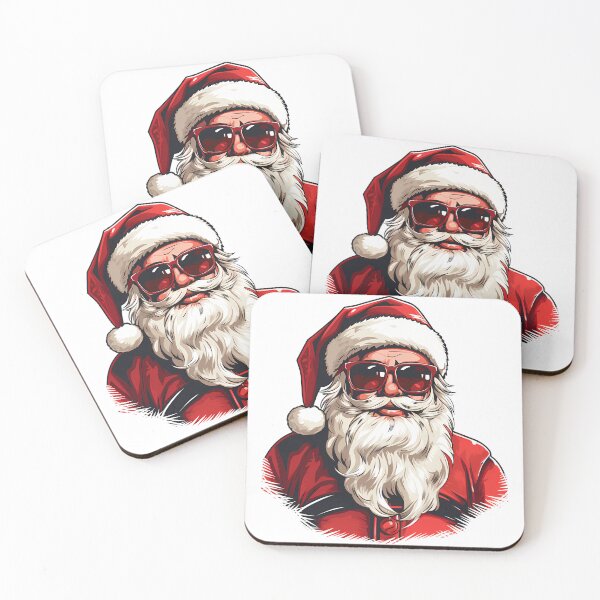 Item preview, Rock n Roll Hipster Santa designed and sold by moliveradesign.
