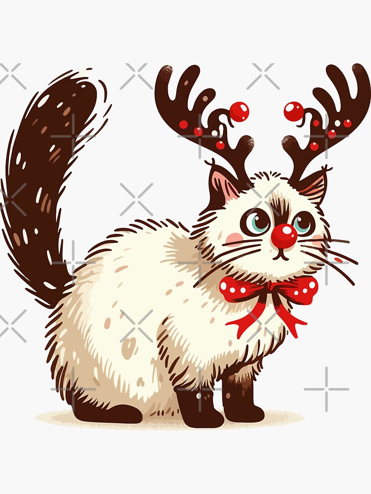 Cat reindeer antlers hotsell