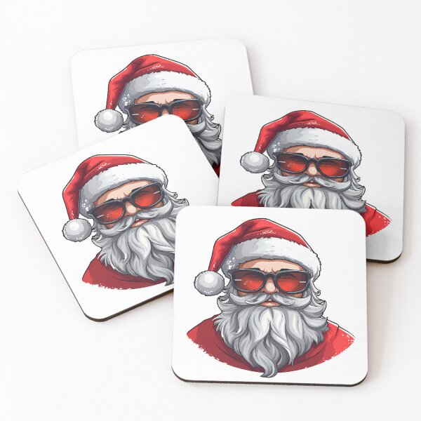 Item preview, Rock n Roll Hipster Santa designed and sold by moliveradesign.