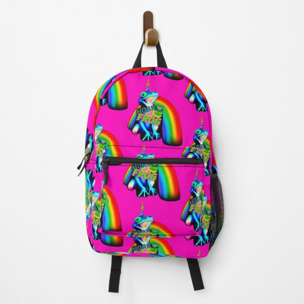 Item preview, Horn Frog | Cute & Funny Colorful Rainbow Unicorn Frog designed and sold by DopeStick.