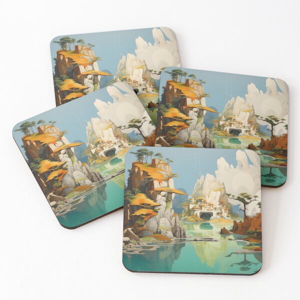 Item preview, A Fantasy Castle in a Misty Lake designed and sold by Phutharesuan Wachirapisut.