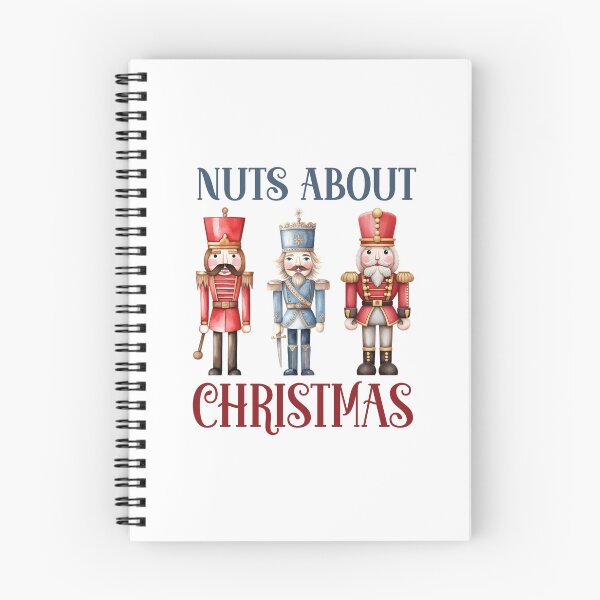 Item preview, Nuts about Christmas nutcracker design designed and sold by InspireGlow.