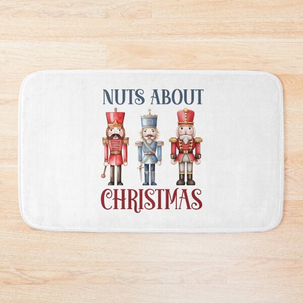 Item preview, Nuts about Christmas nutcracker design designed and sold by InspireGlow.