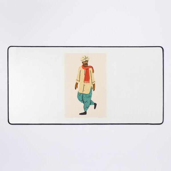 Item preview, Indian man walking designed and sold by Thedigital91.