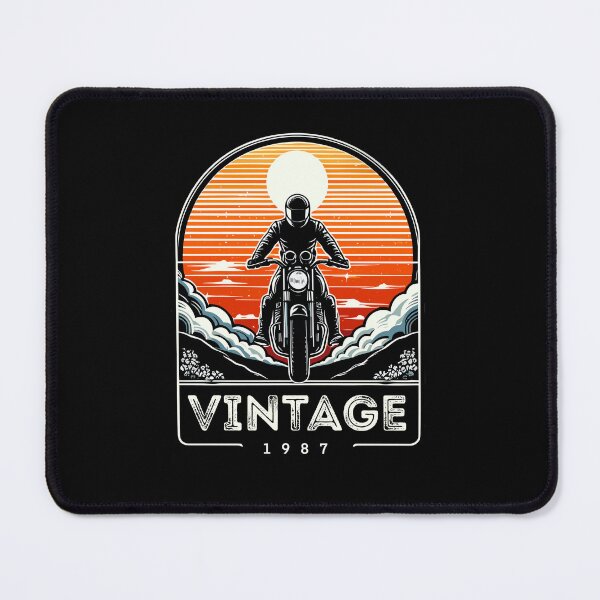 Item preview, Vintage 1987, vintage biker, classic motorcylce designed and sold by mwebba2005.