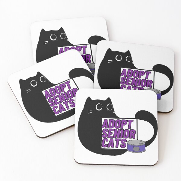 Item preview, Adopt Senior Cats designed and sold by artiegallery.