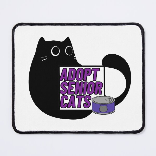 Item preview, Adopt Senior Cats designed and sold by artiegallery.