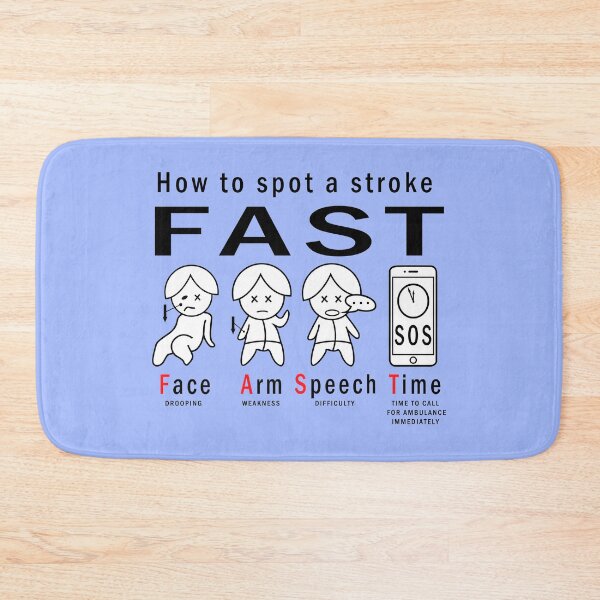 Item preview, How to spot a stroke drawing sticker, save a life. designed and sold by Blondiabshop.