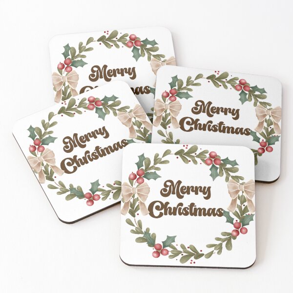 Item preview, Merry Christmas Wreath  designed and sold by Sasidigital.