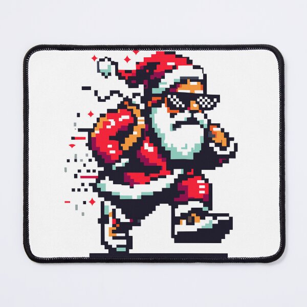 Artikelvorschau, Festlichkeit mit Rhythmus: Der RapperClaus der Saison entworfen und verkauft von DESING-WALL.