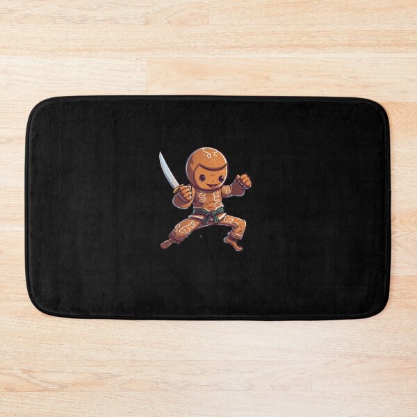 Item preview, Gingerbread Ninja: Stealthy Sugar Warrior designed and sold by FunnyDesignsArt.
