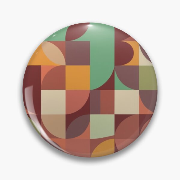 Item preview, Warm Autumn / True Autumn pattern, skin-tone matching, personal color analysis, PCA, abstract geometric pattern designed and sold by look4seasons.