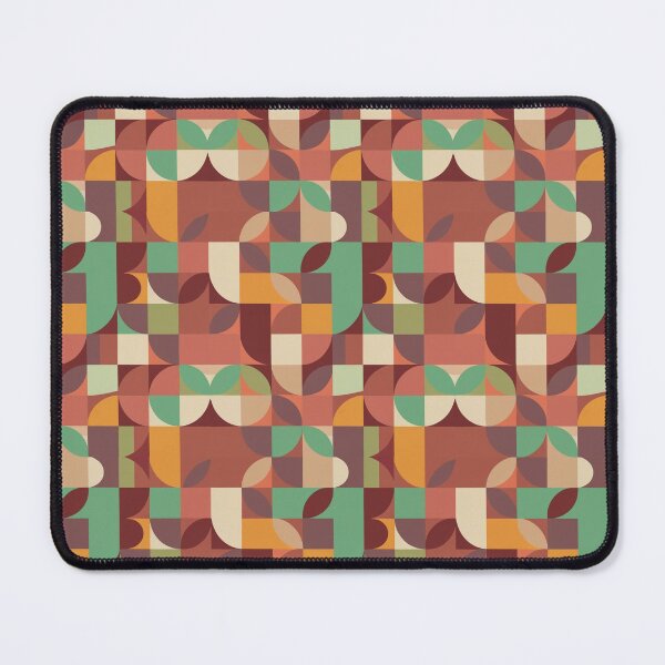 Item preview, Warm Autumn / True Autumn pattern, skin-tone matching, personal color analysis, PCA, abstract geometric pattern designed and sold by look4seasons.