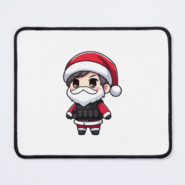 Item preview, Chibi santa in a tactical gear designed and sold by Wxjtecki.