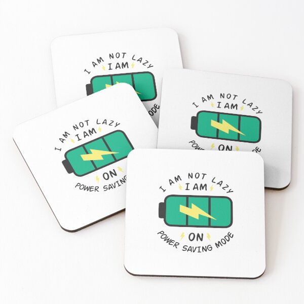 Item preview, i am not lazy i am on power saving mode designed and sold by sbrstore.