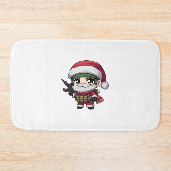 Item preview, Chibi santa in a tactical gear designed and sold by Wxjtecki.