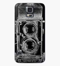 Mamiya C220 with White Outline Case/Skin for Samsung Galaxy