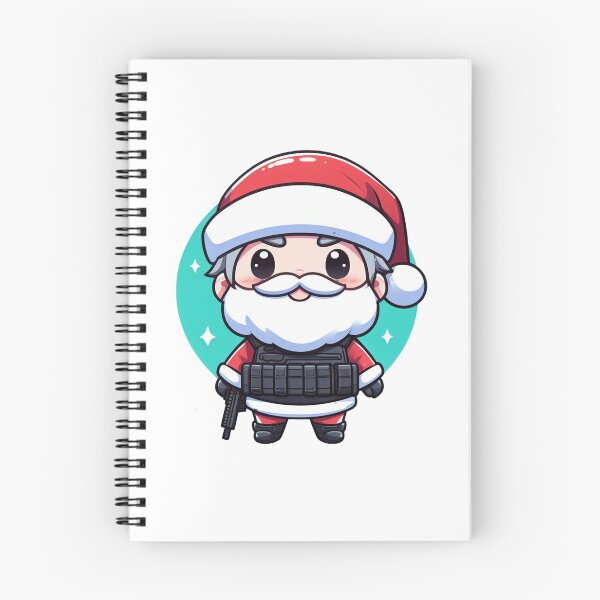 Item preview, Chibi santa in a tactical gear designed and sold by Wxjtecki.