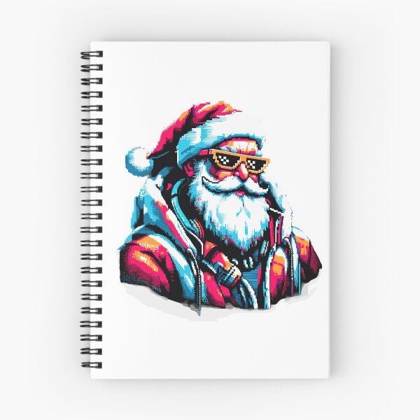 Item preview, Christmas Hip Hop: Santa with PixelVibes and Attitude designed and sold by DESING-WALL.