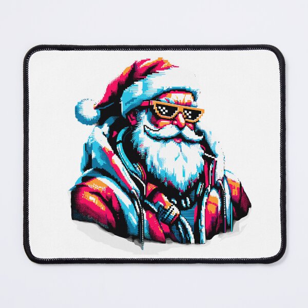 Item preview, Christmas Hip Hop: Santa with PixelVibes and Attitude designed and sold by DESING-WALL.