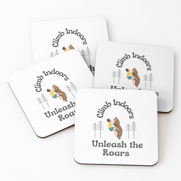 Item preview, Unleash the roars indoor rock climbing designed and sold by BreadnButter97.