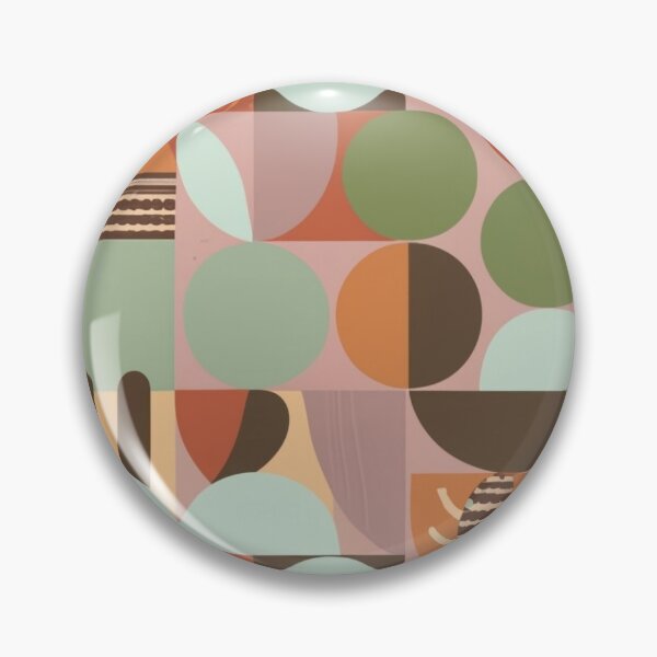 Item preview, Warm Autumn / True Autumn pattern, skin-tone matching, personal color analysis, PCA, abstract geometric pattern designed and sold by look4seasons.