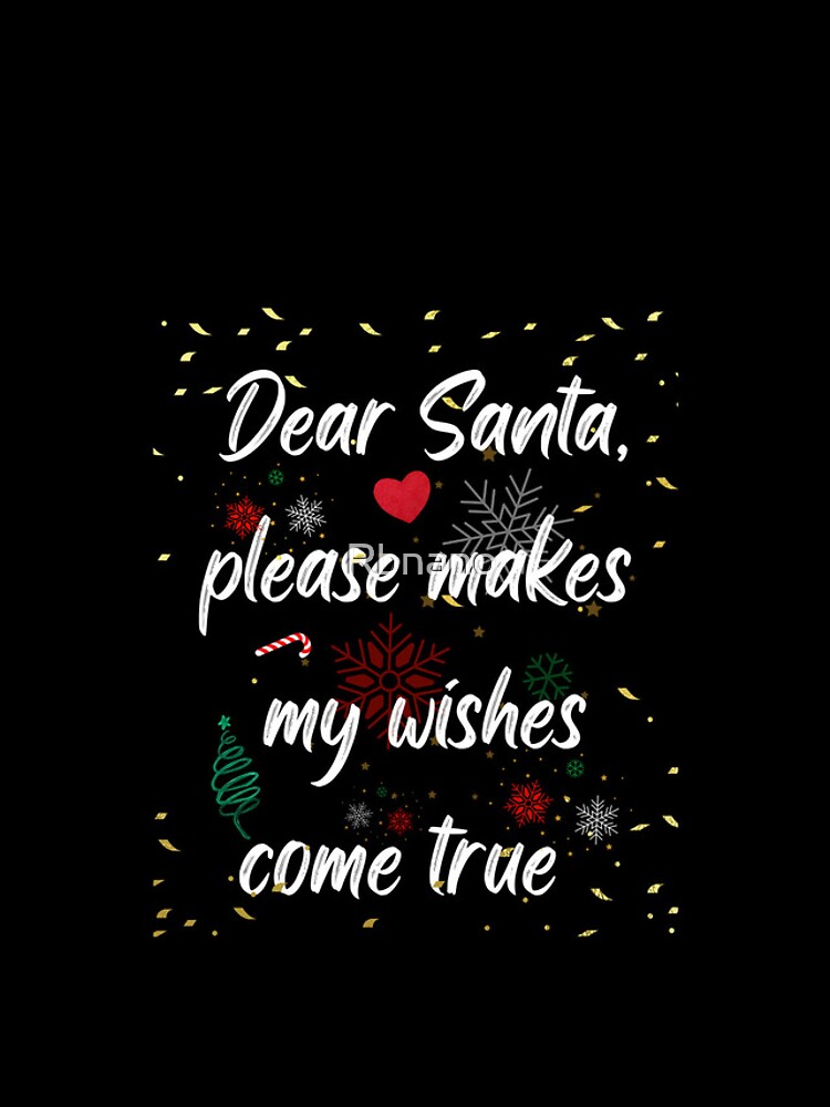 Thumbnail 4 of 4, iPhone Case, Message to Santa designed and sold by Rbnano.
