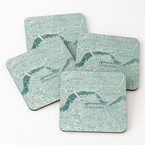 Item preview, London vintage retro blue  designed and sold by oliver polanski.