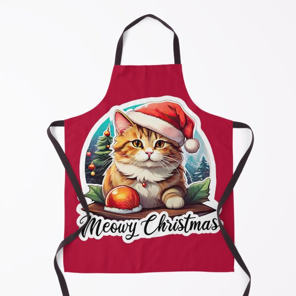 Item preview, Meowy Christmas, Christmas Cat designed and sold by Porcupine Tees ⭐⭐⭐⭐⭐.
