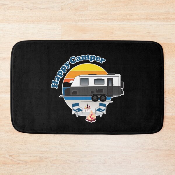 Item preview, Happy Camper Off-Road Caravan Camping - Rear Door designed and sold by Christine  Briggs.