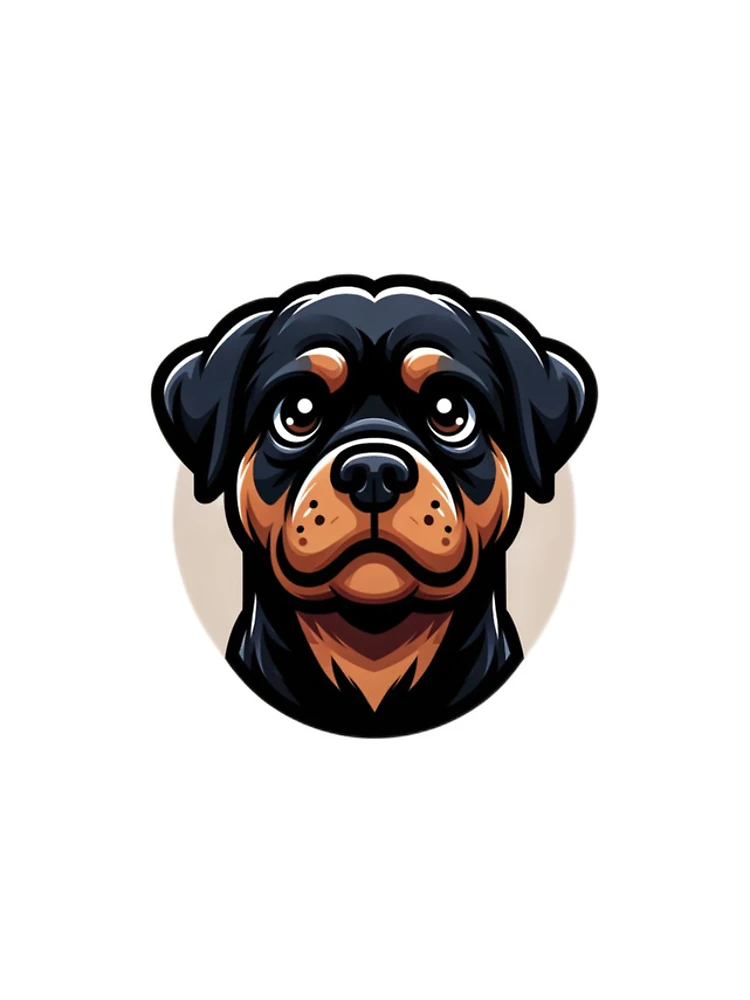 Thumbnail 5 of 5, iPhone Case, Cartoon Rottweiler designed and sold by CharmStudio.