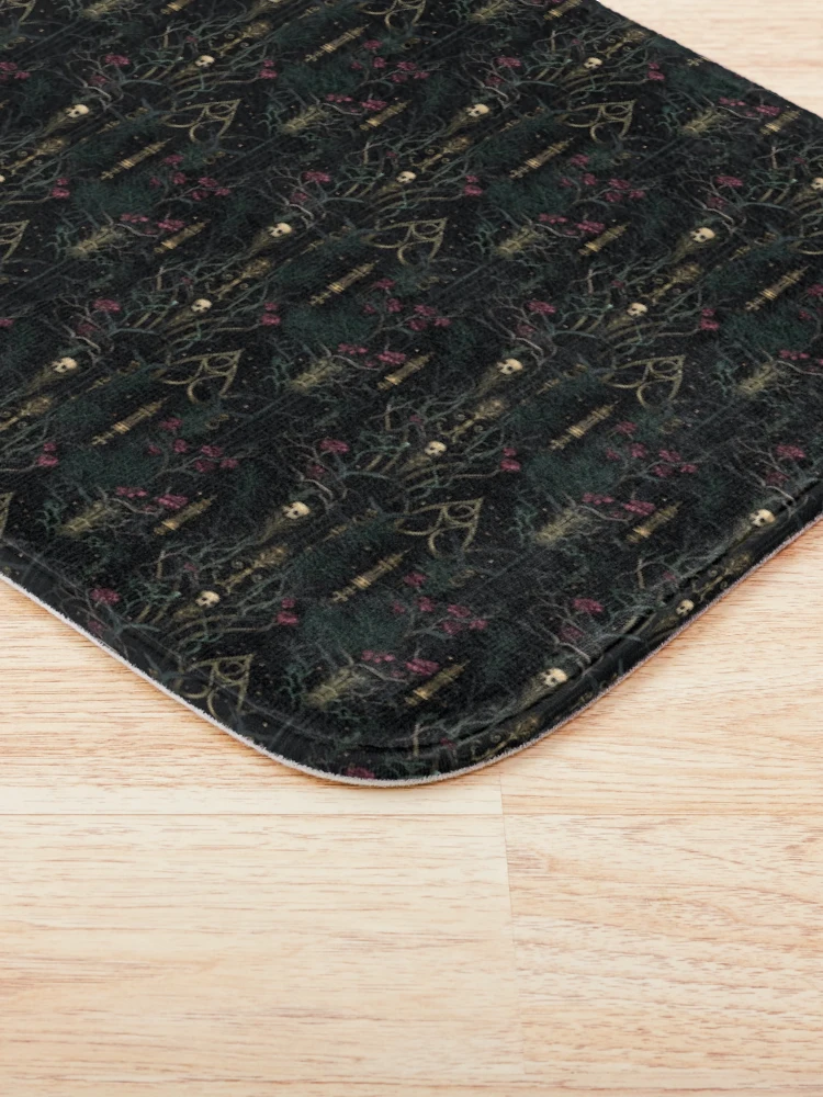 Thumbnail 3 of 6, Bath Mat, Gothic designed and sold by Ritacaloe.